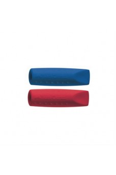 Γόμα Faber-Castell Grip 2001 Cap Color Red-Blue