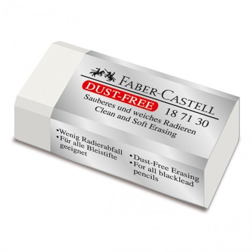 Γόμα Faber-Castell Dust Free White 187130