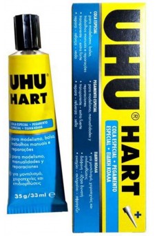 Κόλλα UHU Υγρή για Ξύλο & Χαρτί Hart 35gr