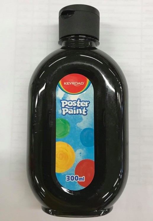 Poster Paint Keyroad μαύρο 300 ml