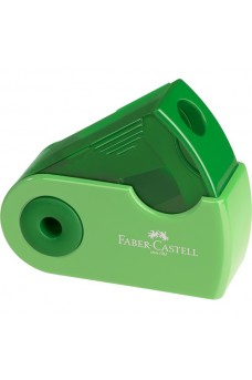 Ξύστρα Faber-Castell Sleeve Mini trend green